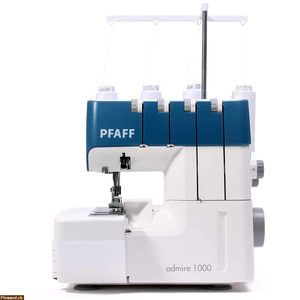 Bild 1: Overlock Nähmaschine PFAFF admire 1000, neu, Gratis-Versand, mit 2 Jahren Garantie.