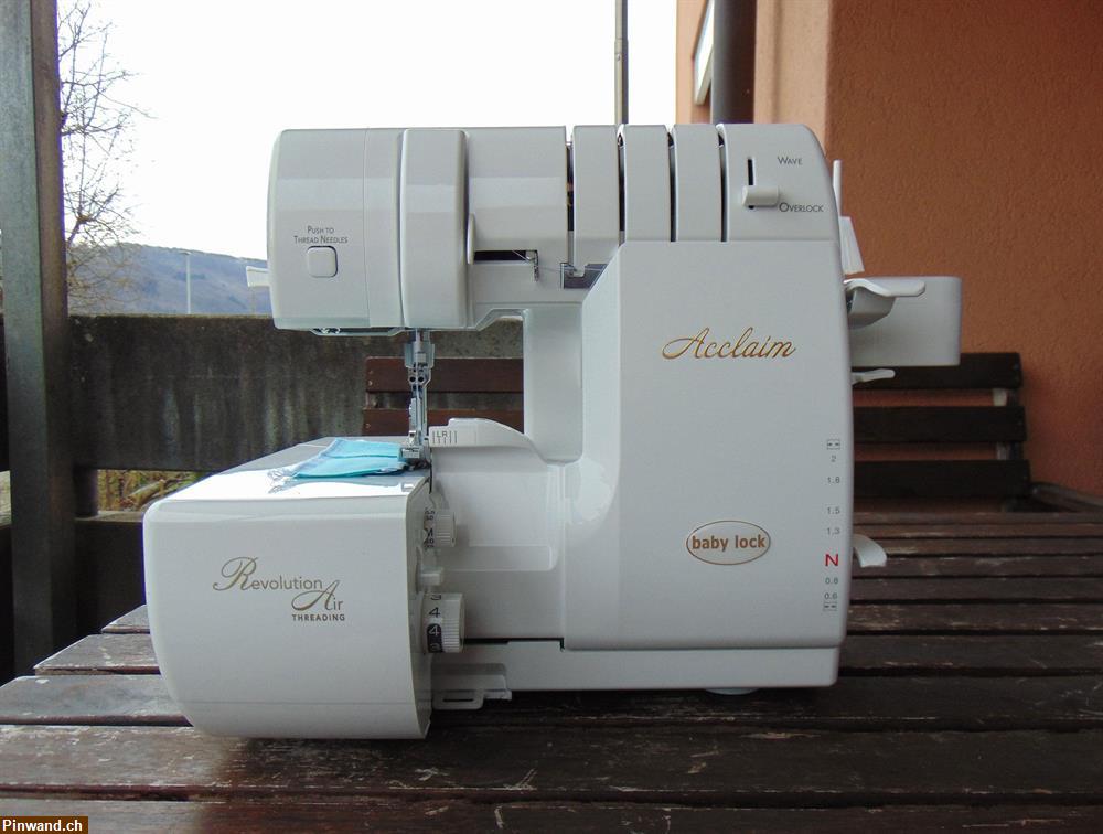 Bild 1: Overlock Nähmaschine baby lock Acclaim neu, Gratis-Versand