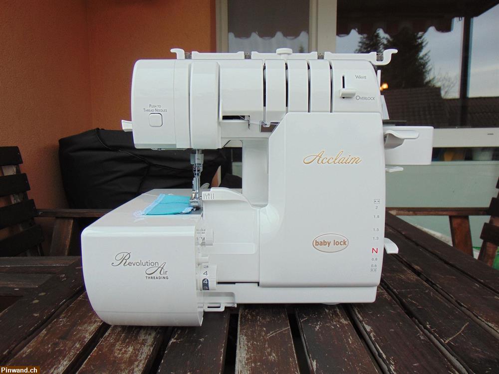 Bild 9: Overlock Nähmaschine baby lock Acclaim neu, Gratis-Versand