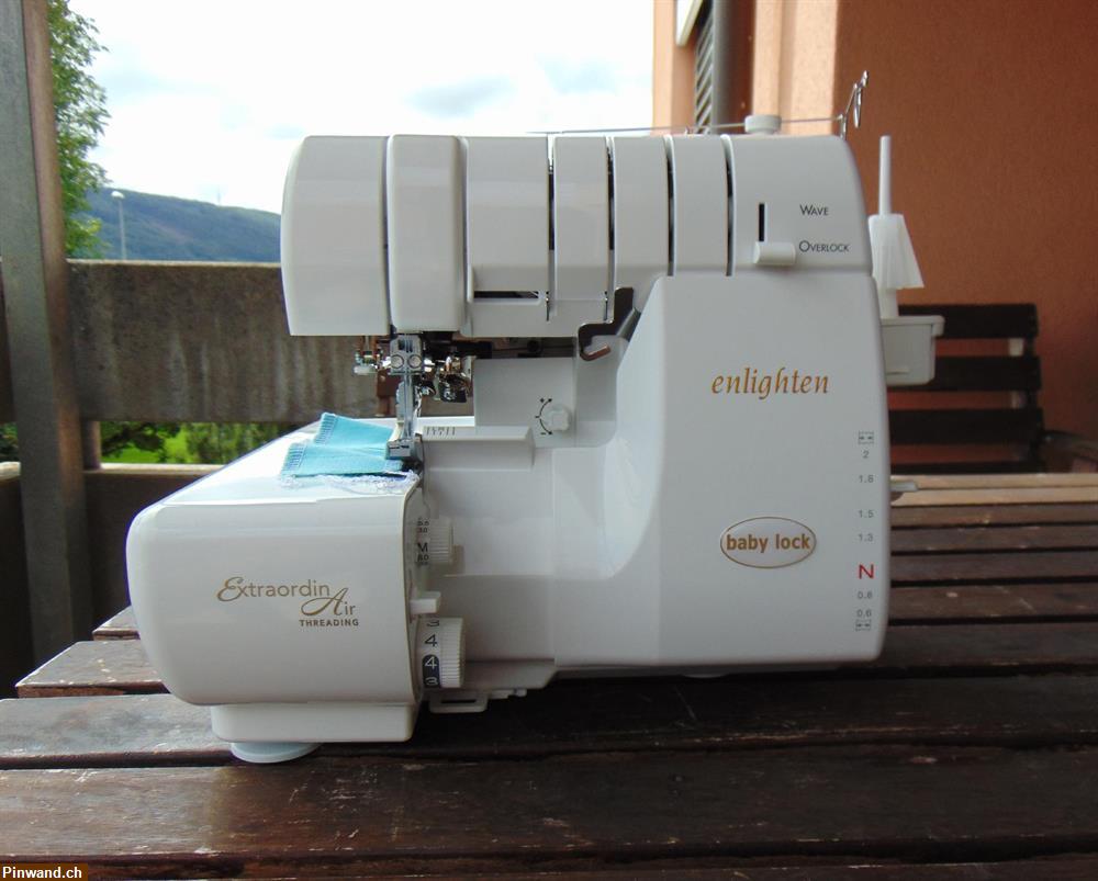 Bild 1: Overlock Nähmaschine baby lock Enlighten neu, Gratis-Versand