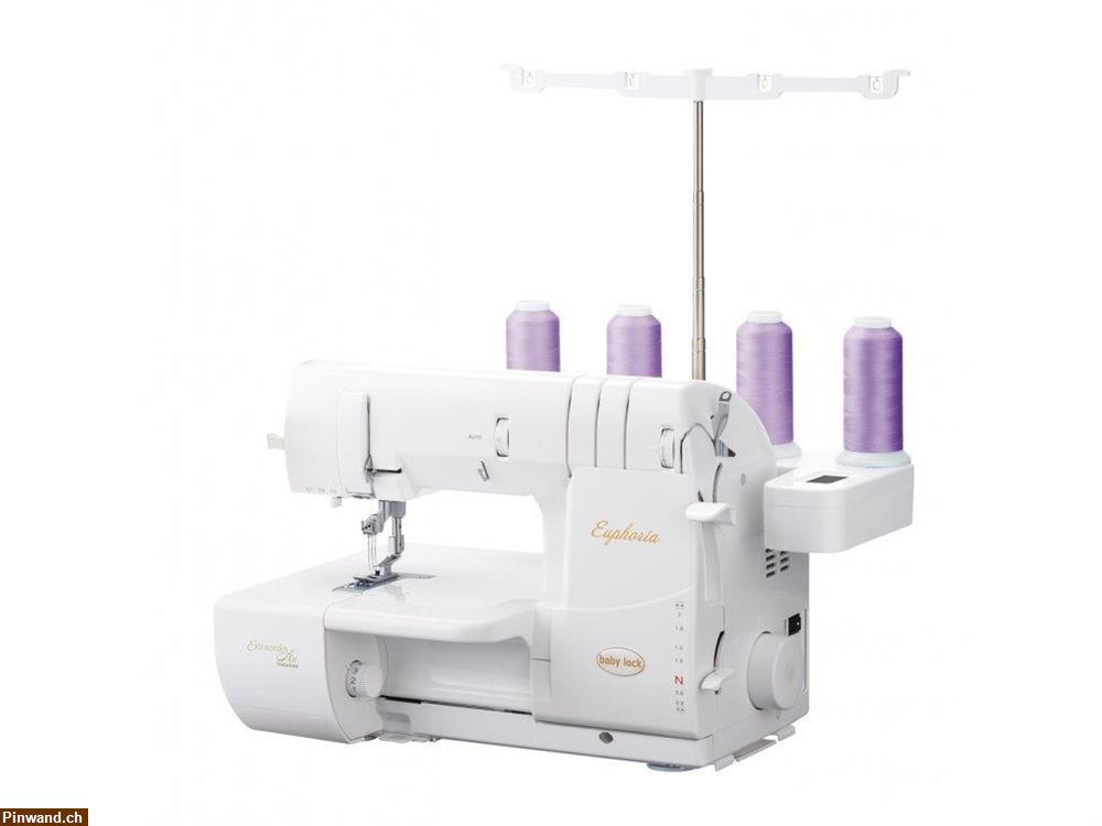 Bild 7: Nähmaschine babylock Euphoria coverstich neu, Gratis-Versand, 4 Jahre Garantie.