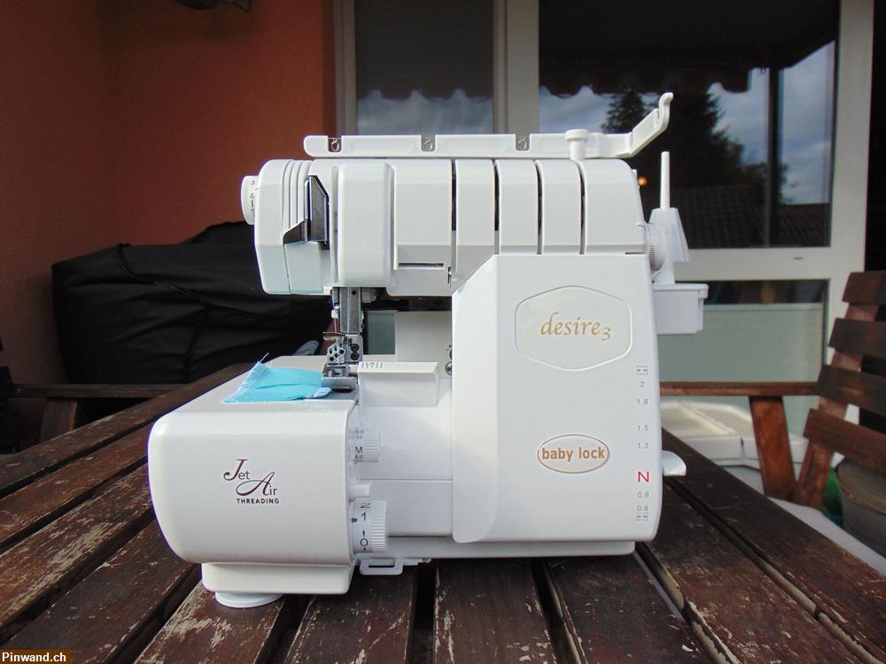 Bild 1: Overlock-, Coverlock Nähmaschine babylock desire 3 neu, Gratis-Versand, 4 Jahre Garantie.