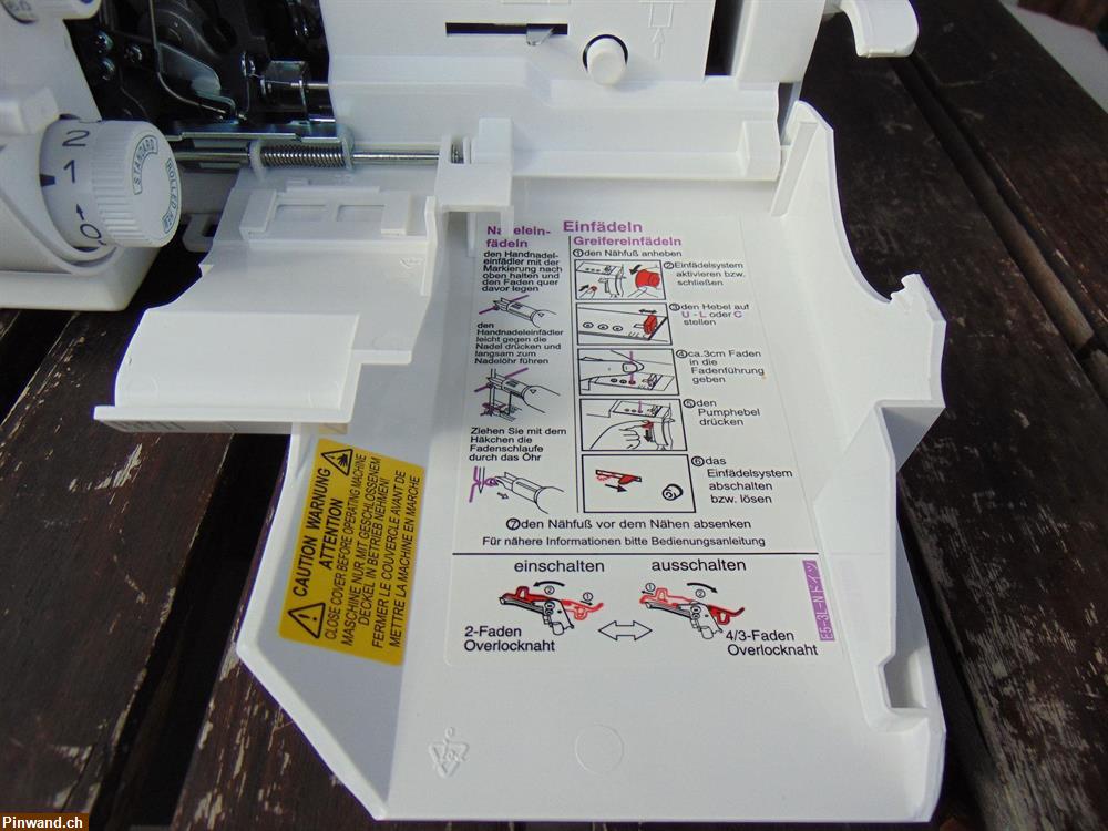 Bild 3: Overlock-, Coverlock Nähmaschine babylock desire 3 neu, Gratis-Versand, 4 Jahre Garantie.