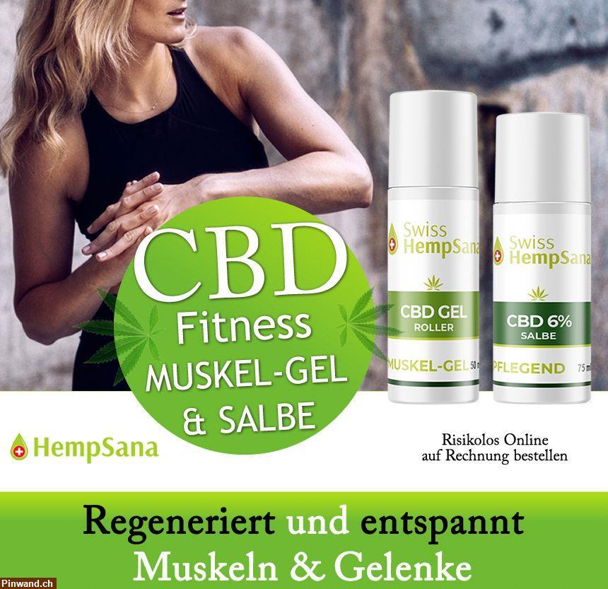 Bild 1: Gel & CBD Salbe: Linderung für MUSKELN und GELENKE