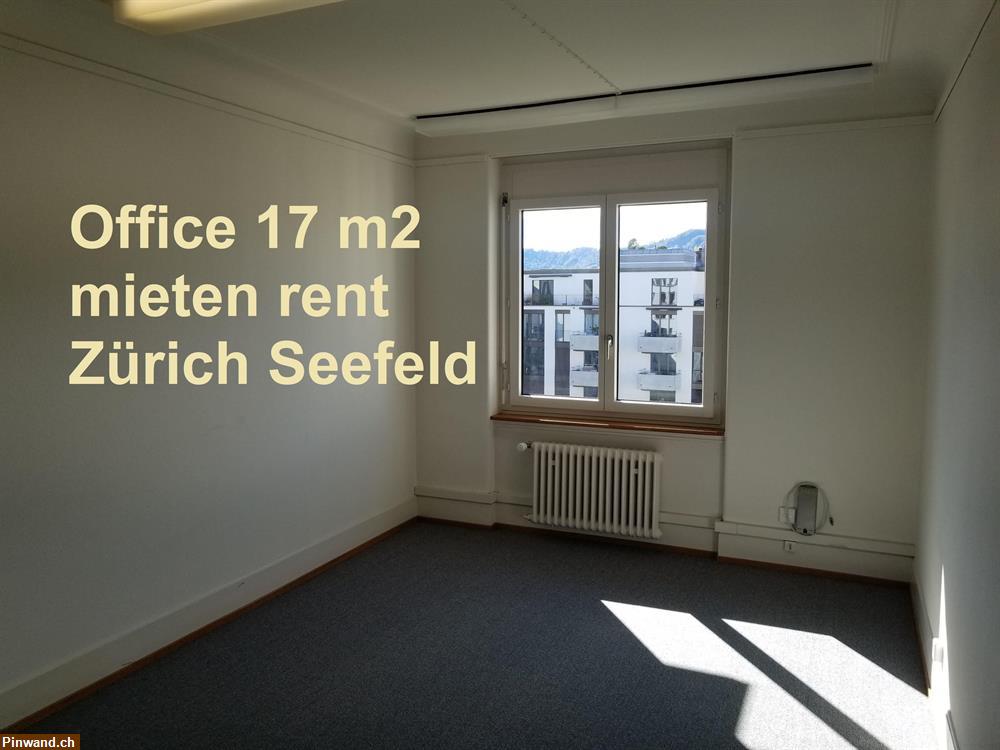 Bild 1: Ruhiges Büro 17 m2 Zürich Seefeld zu vermieten