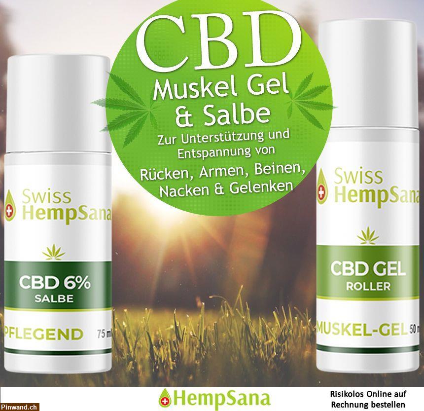 Bild 1: CBD Cannaroller - Beste Naturkosmetik, 100% Swiss Made.