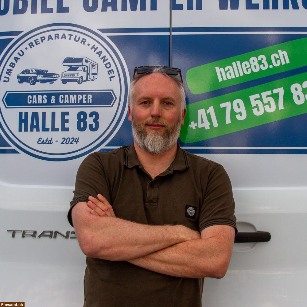 Bild 3: Mobile Camper Werkstatt - auch Pikettdienst!