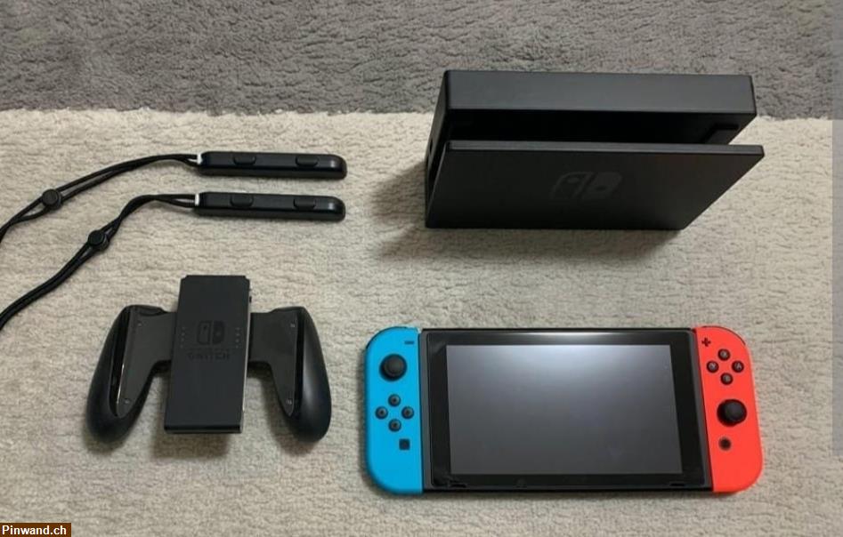 Bild 1: Nintendo switch mit Games zu verkaufen