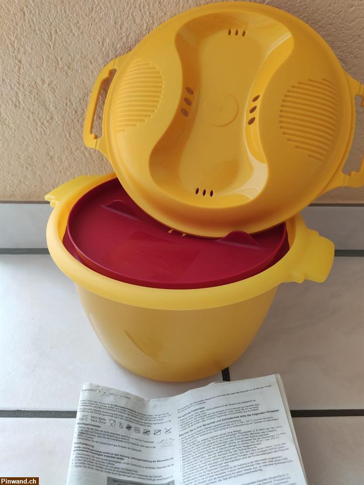 Bild 2: Reiskocher für die Mikrowelle, original Tupperware, wenig gebraucht