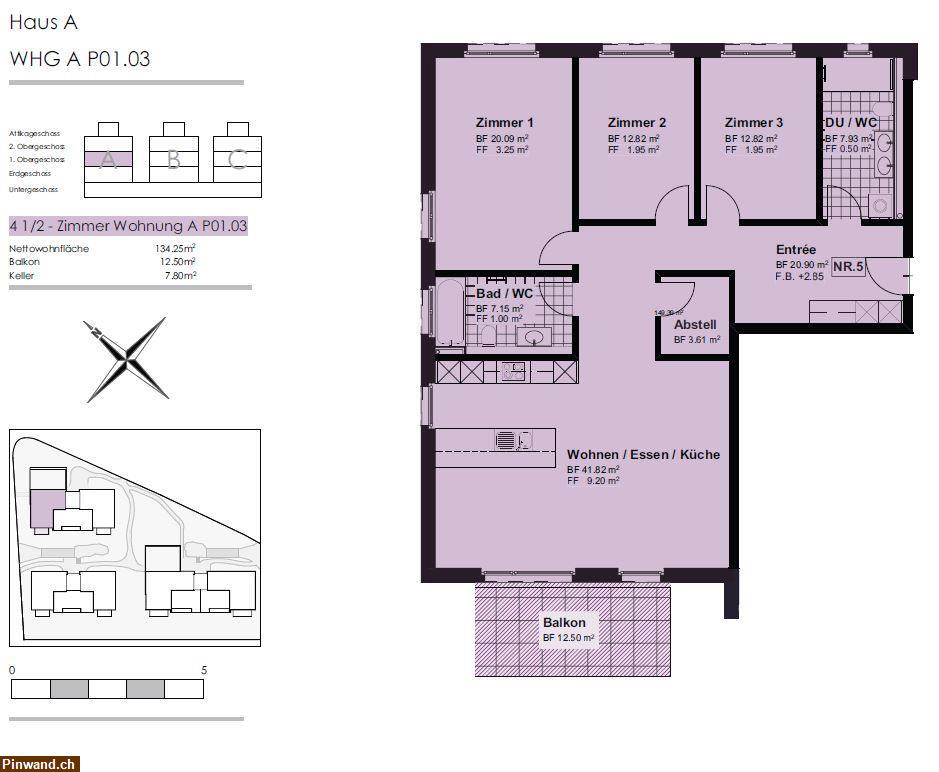 Bild 10: Neue 4.5 Zimmer Wohnung in Flums SG zu verkaufen