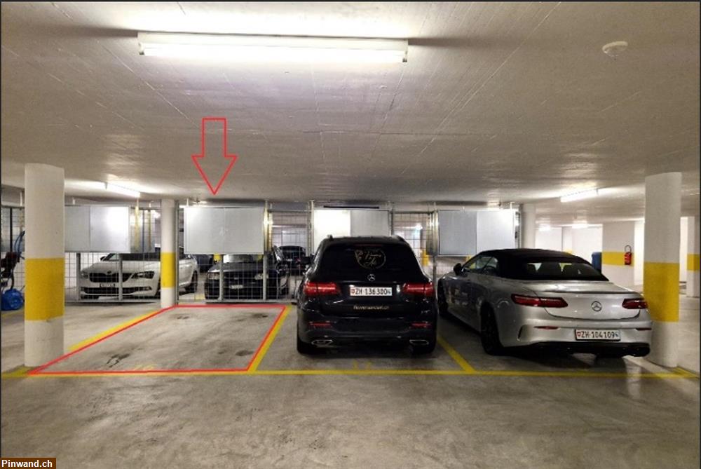 Bild 1: Tiefgaragenparkplatz in Mettmenstetten ZH zu vermieten