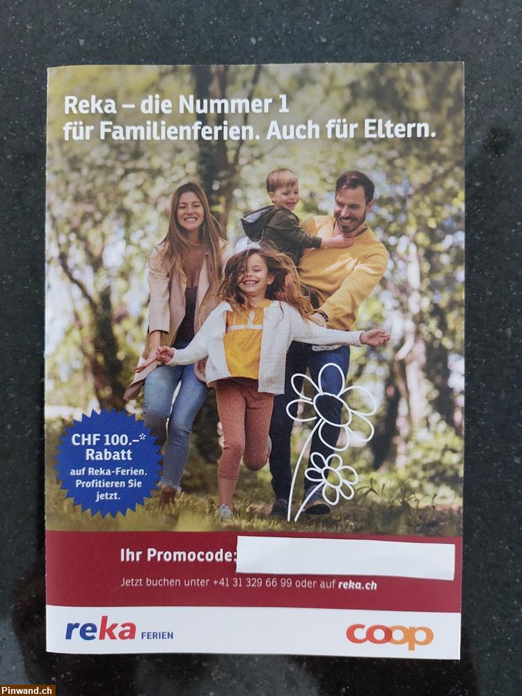 Bild 1: Reka Gutschein für Familien Ferien 4 Stk. zu verkaufen