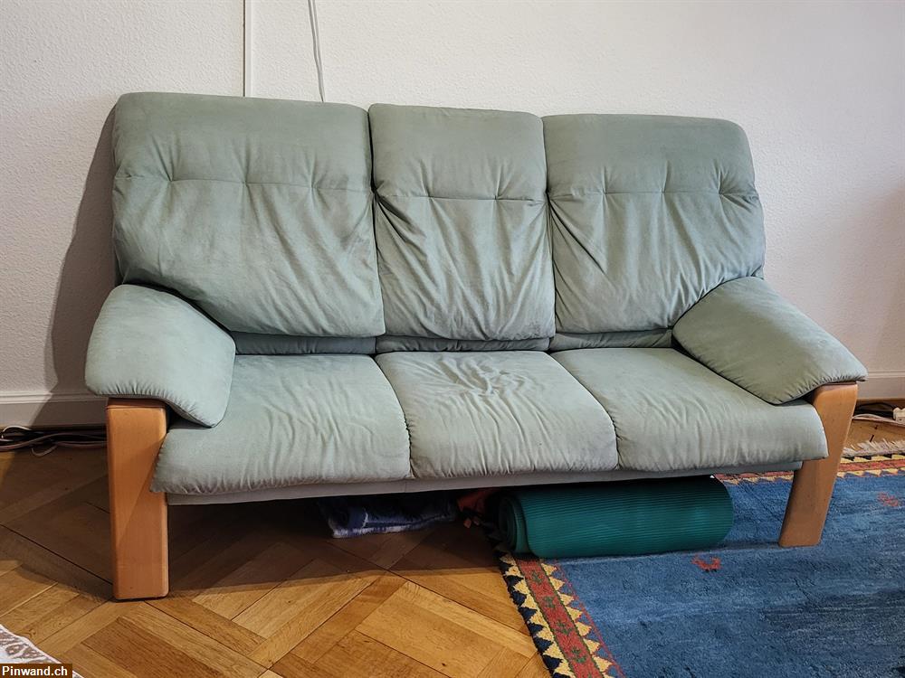 Bild 1: 3 Teilige Polstergruppe, Sofa, Sessel zu verkaufen