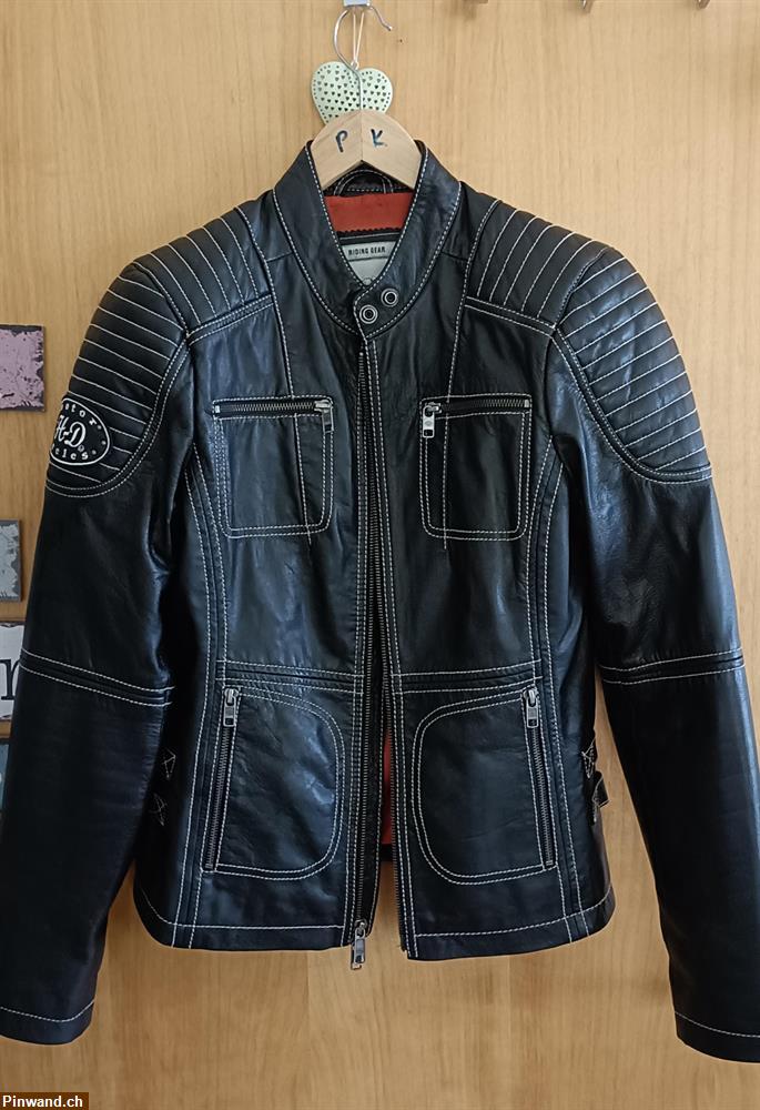 Bild 1: Harley Davidson Leder Jacke Gr. S (NEU)