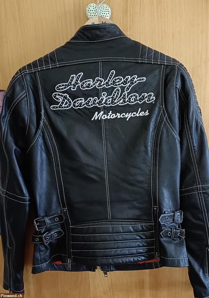 Bild 2: Harley Davidson Leder Jacke Gr. S (NEU)