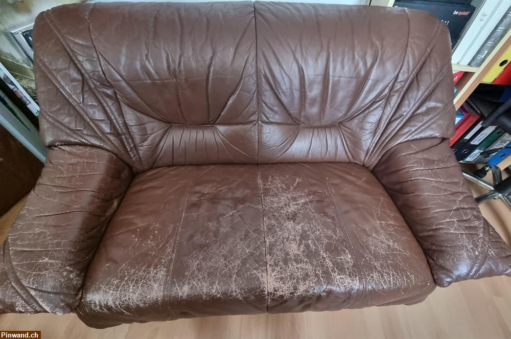 Bild 2: Ledersofa gratis zum Abholen