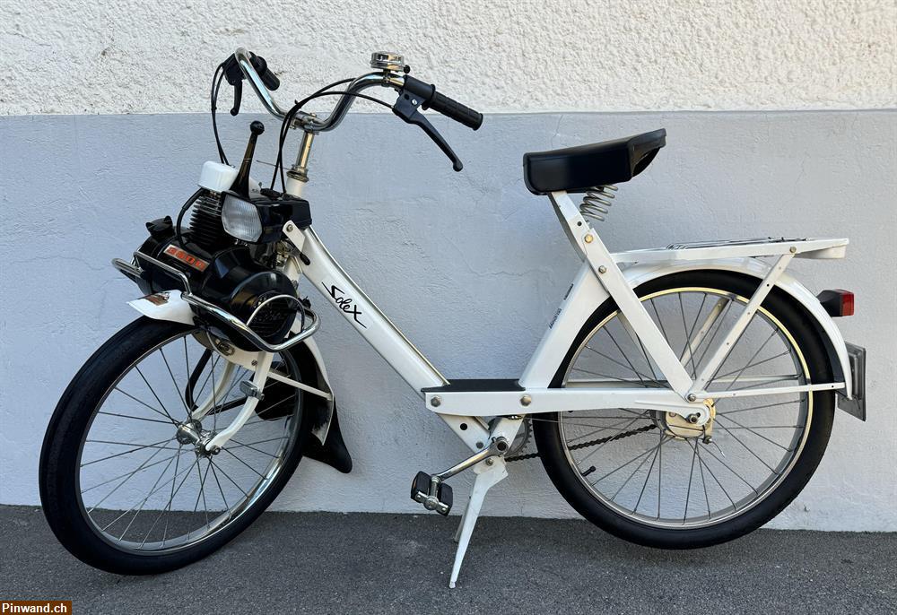 Bild 2: Occasion VeloSoleX 3800 weiss in hervorragendem Originalzustand