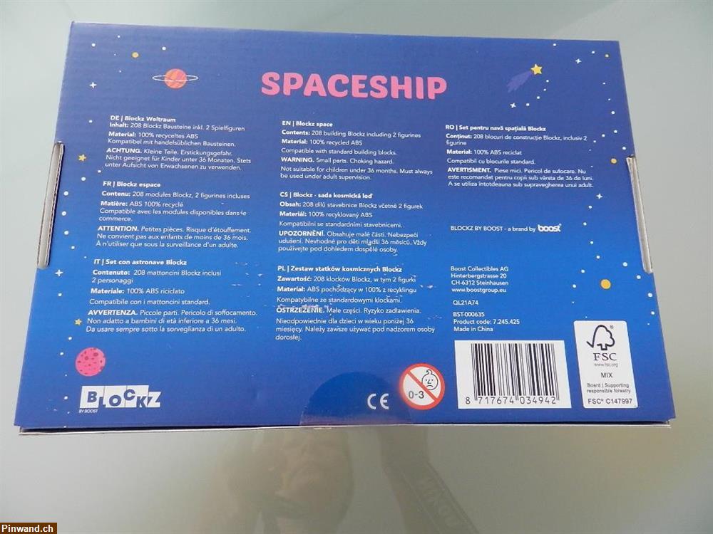 Bild 2: Blockz Spaceship-Set Coop Ab ins All 3 Stk. zu verkaufen