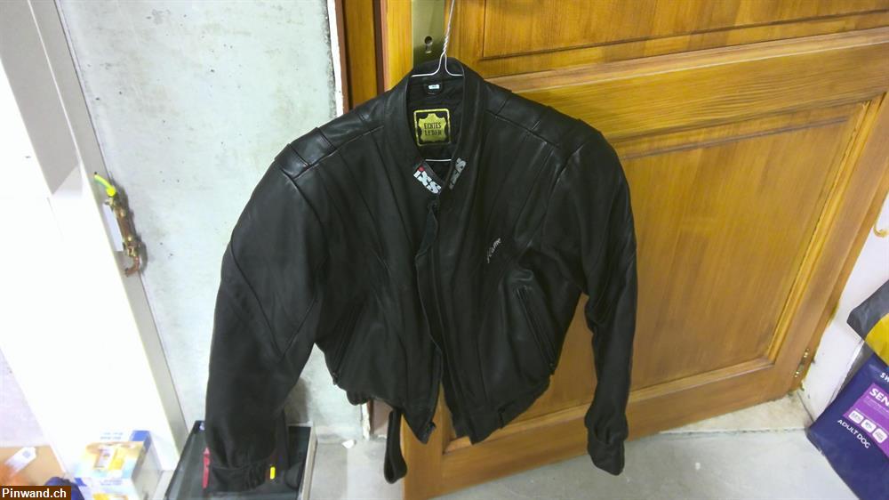 Bild 1: Motorradjacke Gr. 44 aus Leder zu verkaufen