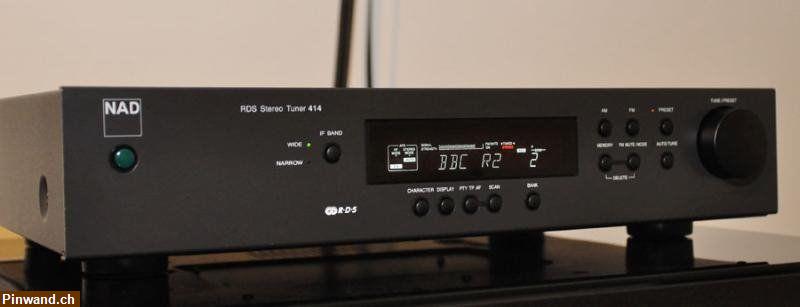 Bild 3: N A D HIFI - TUNER  Modell: 414 RDS Tuner zu verkaufen