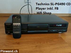 Bild 1: T E C H N I C S  SL - PG 490 Top Modell Technics zu verkaufen