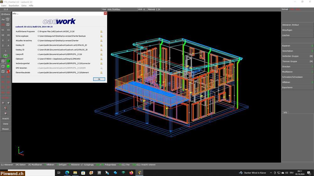 Bild 1: CAD-Software für den Baubereich