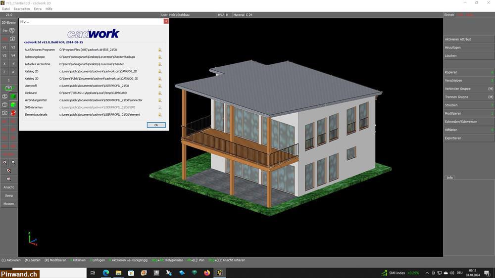 Bild 2: CAD-Software für den Baubereich