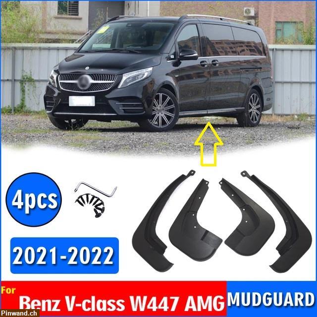 Bild 1: Neue Schmutzfänger Mercedes Vito V-Class W447 Marco Pollo