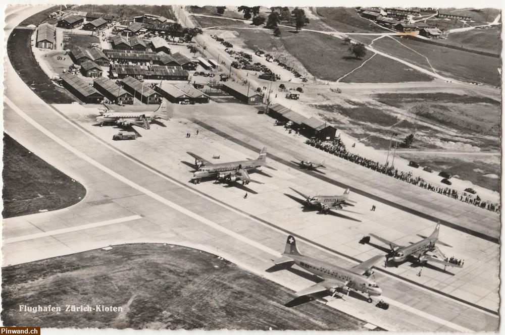 Bild 3: Flugbetrieb am Flughafen Zürich-Kloten / TOP zu verkaufen