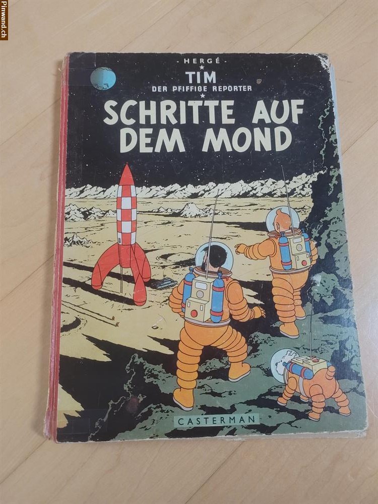 Bild 1: Rarität-TIM Der pfiffige Reporter/Schritte auf dem Mond 1961