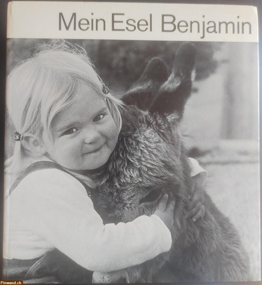 Bild 1: Rarität: Mein Esel Benjamin (Orell Füssli Buchclub 1977)