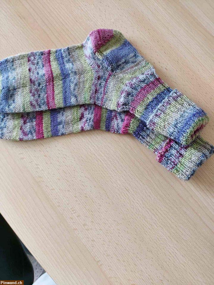 Bild 2: 3 Paar Handgestrickte Damen oder Herrensocken