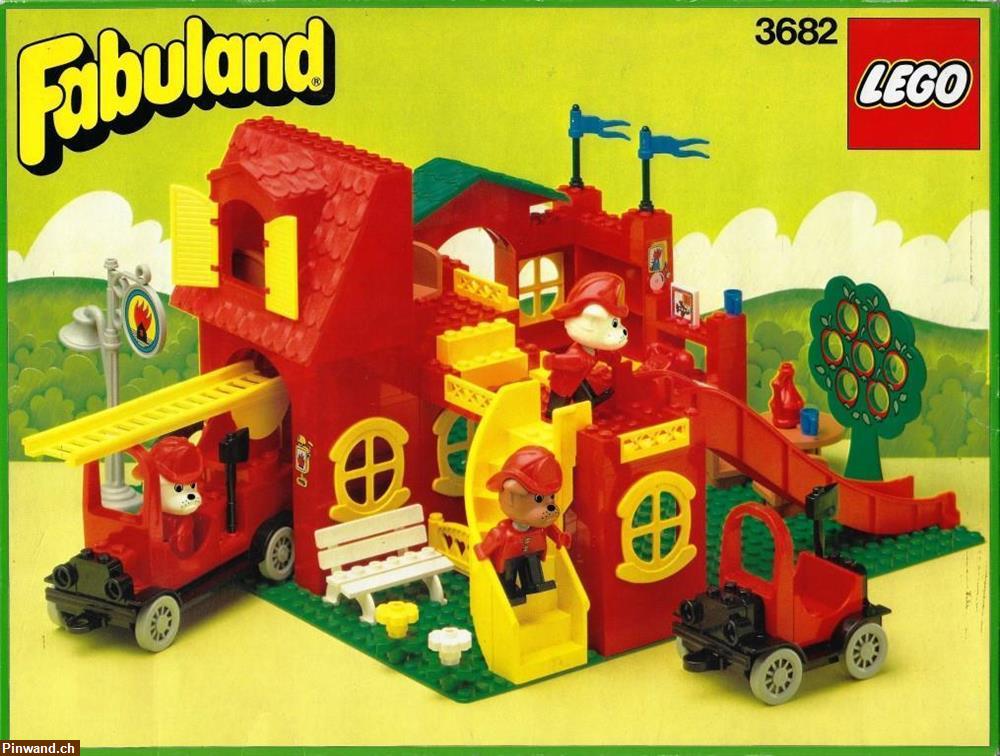 Bild 1: LEGO Fabuland 3682 - Feuerwache