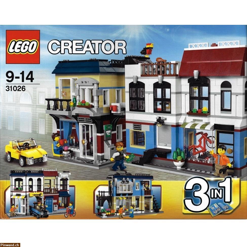 Bild 1: LEGO Creator 31026 - Fahrradladen & Café