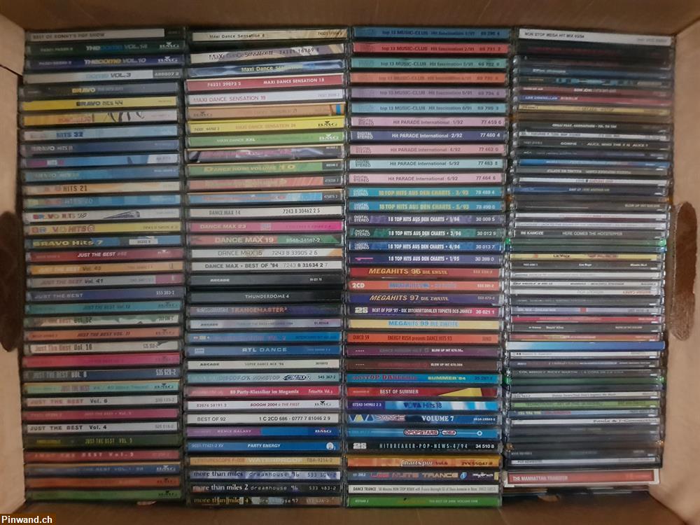 Bild 2: 300 CDs (Sampler, Alben, Singles) abzugeben