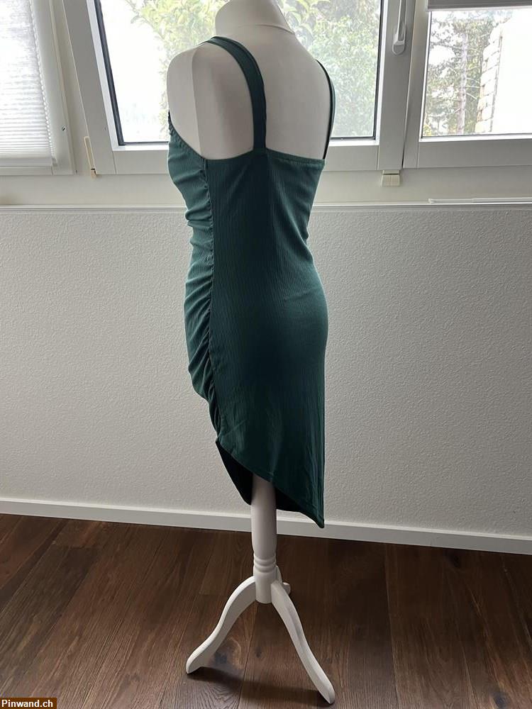 Bild 3: Tricot Damenkleid grün