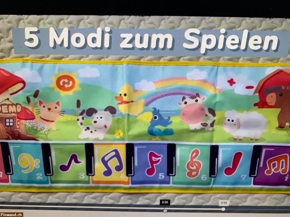 Bild 4: Musikspielmatte für Kinder zu verkaufen