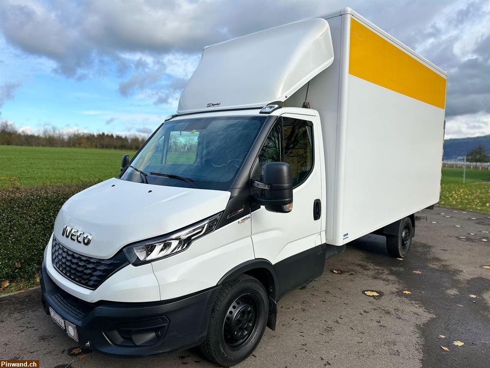 Bild 2: IVECO 35 S 21H A8 Kasten mit Hebebühne