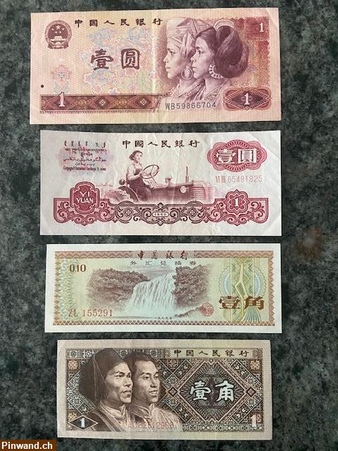 Bild 1: Banknoten China