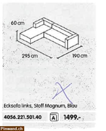 Bild 1: Neuwertiges Ecksofa zu verkaufen