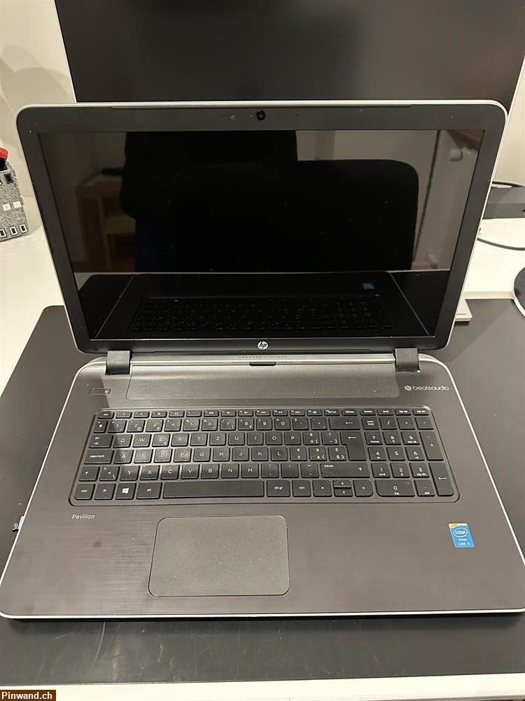 Bild 1: HP Pavilion Notebook 17 Zoll Bildschirm