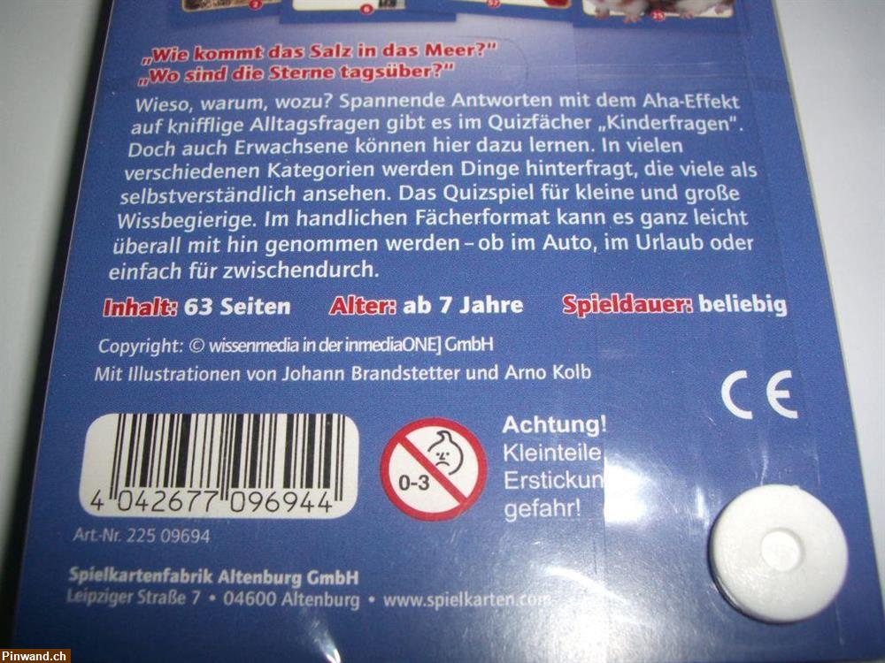 Bild 5: Neue Spielkarten - Quizfächer wissen.de