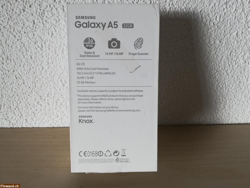 Bild 13: Samsung Galaxy A5 (2017), 32 GB inkl. Zubehör