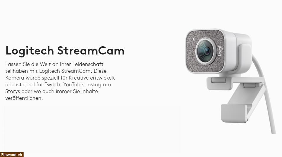 Bild 2: Live-Stream Full HD Kamera: Logitech Stream Cam USB-C