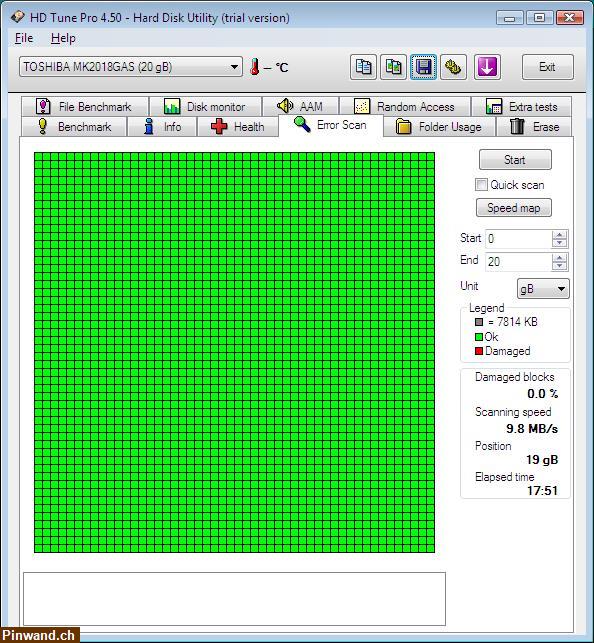 Bild 10: 2.5" HDD IDE Toshiba MK2018GAS 20 GB