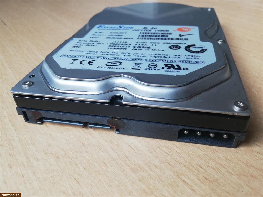 Bild 2: 3.5" HDD SATA 7200RPM 8MB 160 GB J8160S