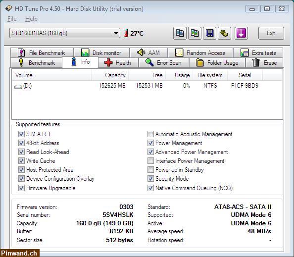 Bild 9: 2.5" SATA HDD 5400RPM 8MB