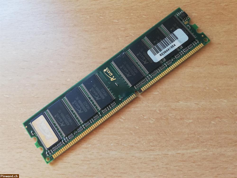 Bild 2: Arbeitsspeicher (RAM) 512MB DDR-400 CL3 PC32000 ADATA