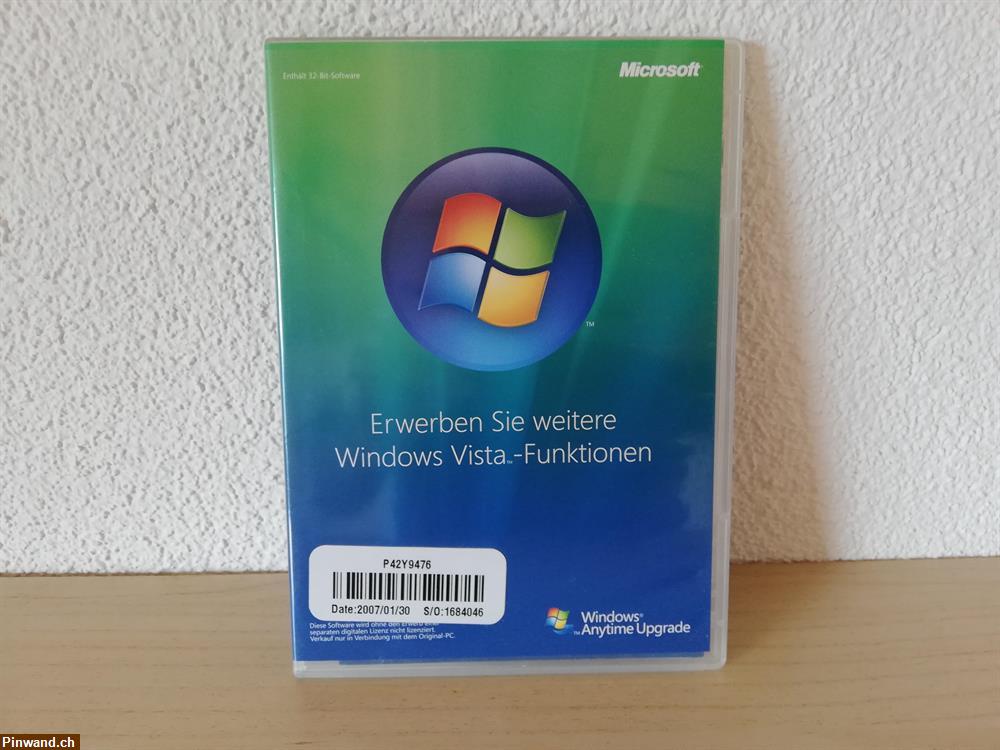 Bild 1: Erwerben Sie wietere Windows Vista-Funktionen