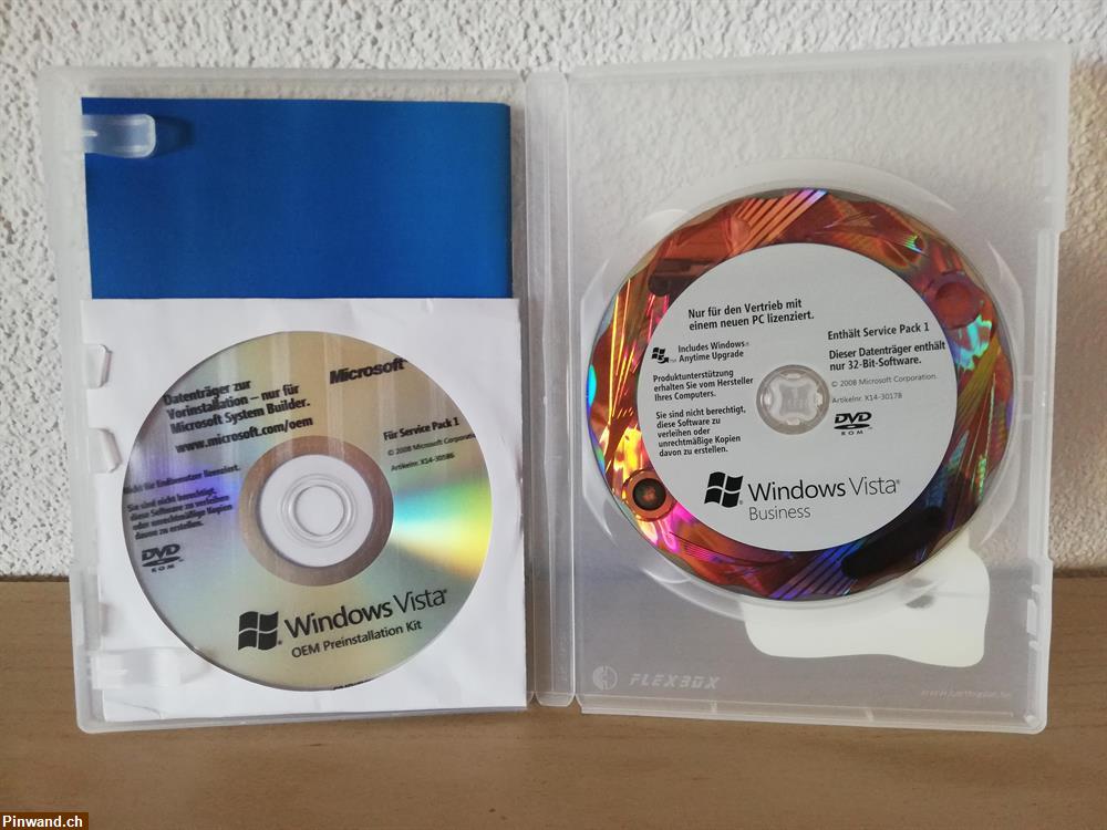 Bild 2: Windows Vista Business SP1 32-bit DE